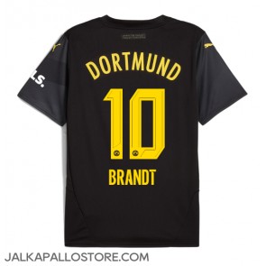 Borussia Dortmund Julian Brandt #10 Vieraspaita 2024-25 Lyhythihainen